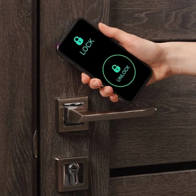 Santa Fe vivint connected smart lock